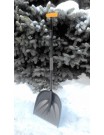 Высокопрочная снеговая лопата  САНТА черная