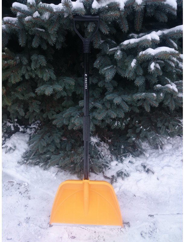 лопата снеговая «Профи» желтая
