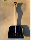 Морозостойкая лопата 470/420 с накладкой, с алюминиевым черенком и ручкой