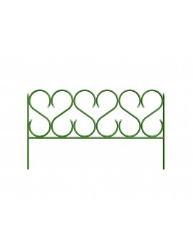 Забор декоративный металлический "Изящный" 