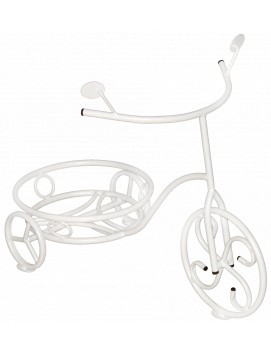Подставка металлическая "Велосипед" белый