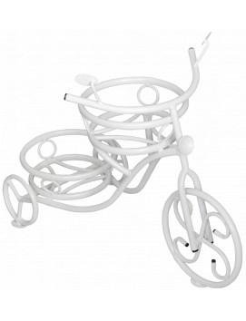 Подставка металлическая "Велосипед" белый