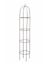 Шпалера-подставка для роз металлическая "Купол" бронзовая 400*2000